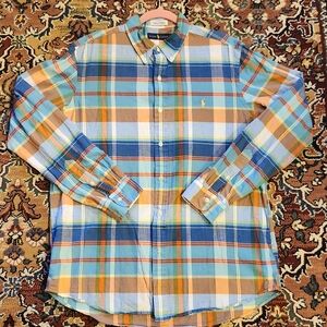 Ralph Lauren Multicolor Plaid Button-Down Shirt